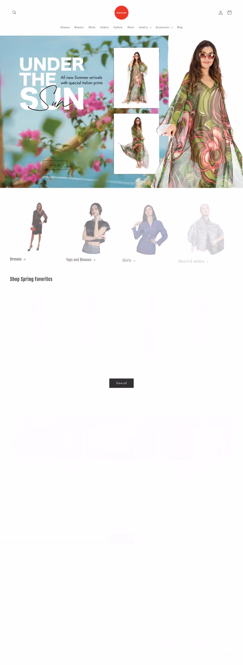 Clen Lux website screenshot