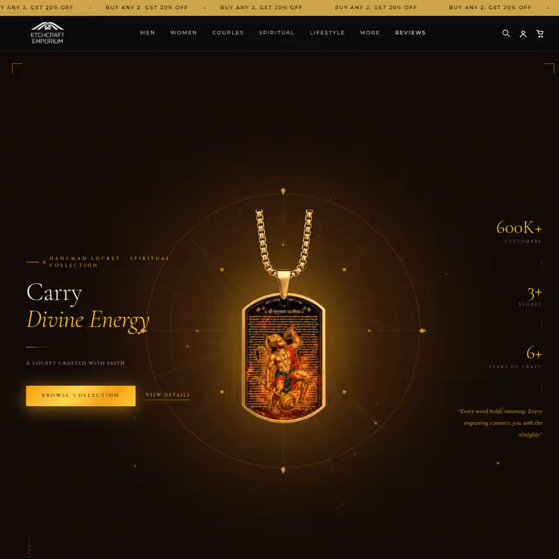 Etchcraft Emporium website screenshot